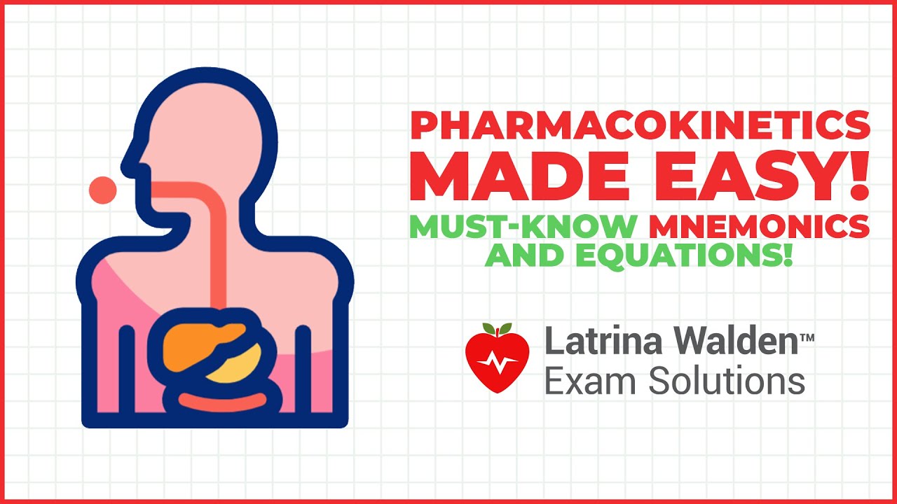 Pharmacokinetics MADE EASY! Must-Know Mnemonics & Equations for Exam Success