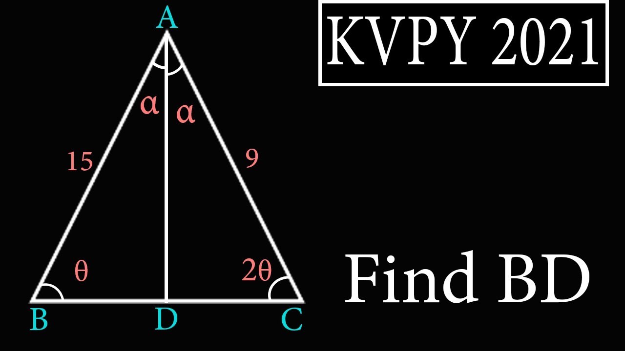 kvpy 2021 | A relaxing geometry problem