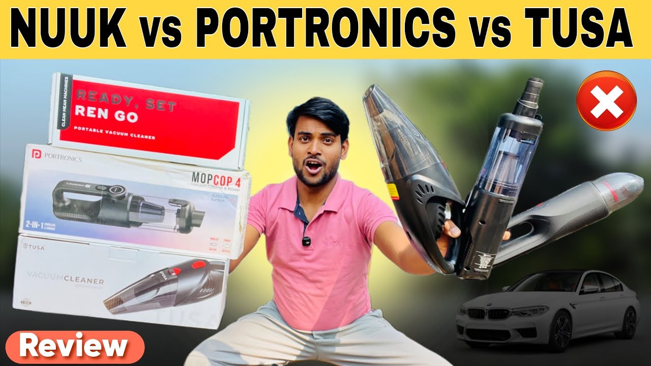 I tested the Top 3 wireless vacuum cleaner for Car and Home 