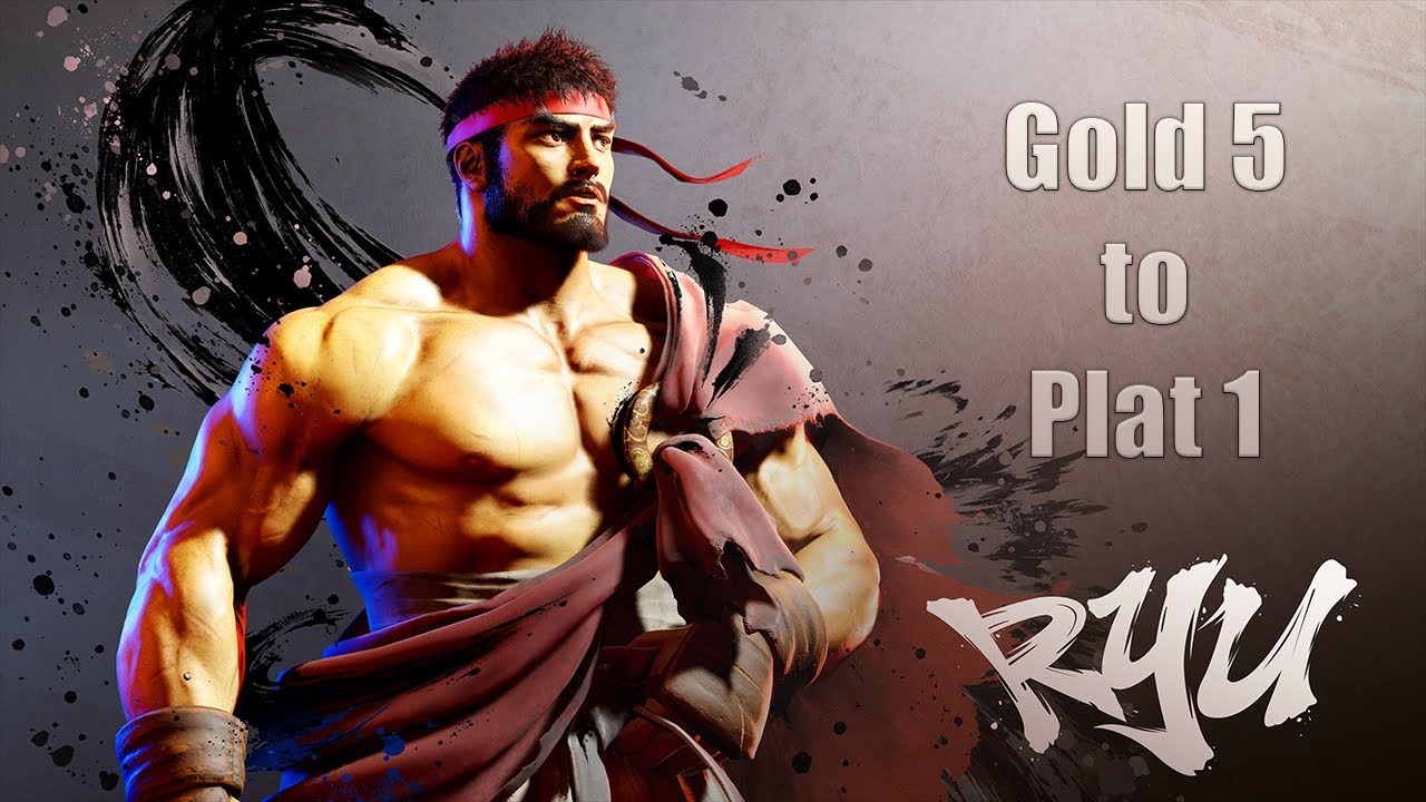 Street Fighter 6 - In Search of a Main: Ryu - Gold 5 to Plat 1 - It's Ryu from Streets
