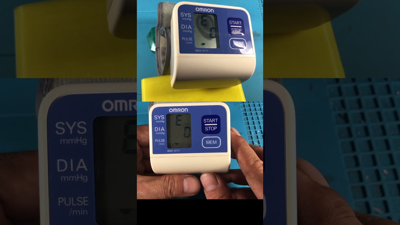Sửa Phục hồi màn hình Máy đo huyết áp Omron HEM 6111 📞0918803380