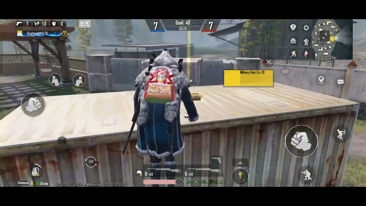 1v1 m24 only played in Room BGMI 