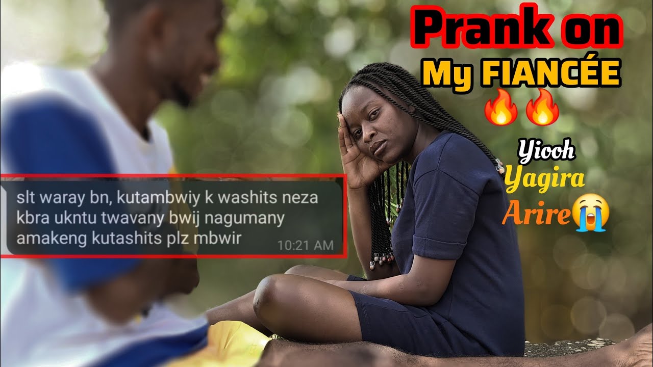 PRANK:CHR NUKURI JEWE NTAWE NZI😭/ AGA PRANK KAFASHE😅 YANARIZE😭