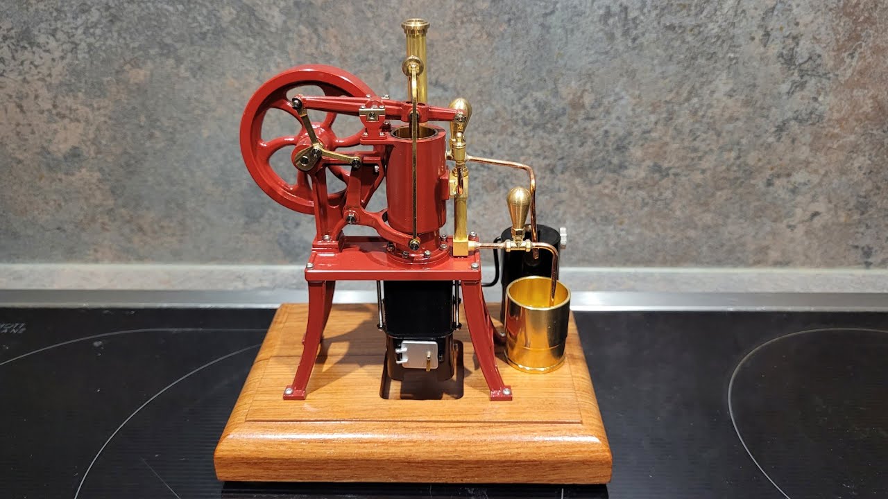Rider Ericsson Stirlingmotor mit Wasserkühlung von OKMO RO1  (1.Testlauf) 🔥❤️