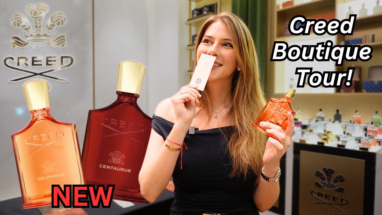 NEW CREED CENTAURUS & DELPHINUS FIRST IMPRESSIONS + CREED BOUTIQUE TOUR AT AVENTURA MALL