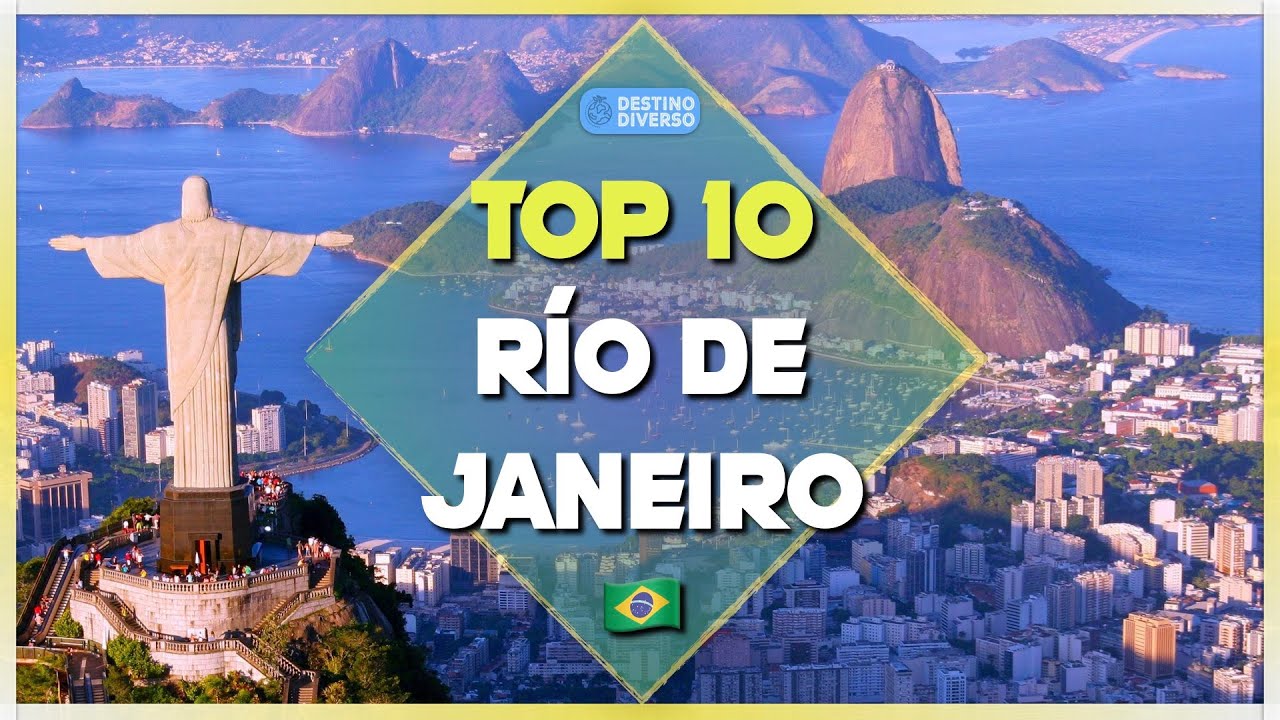 QU&Eacute; VER en R&Iacute;O DE JANEIRO 🇧🇷 10 LUGARES &Uacute;nicos que Debes VISITAR 🏝