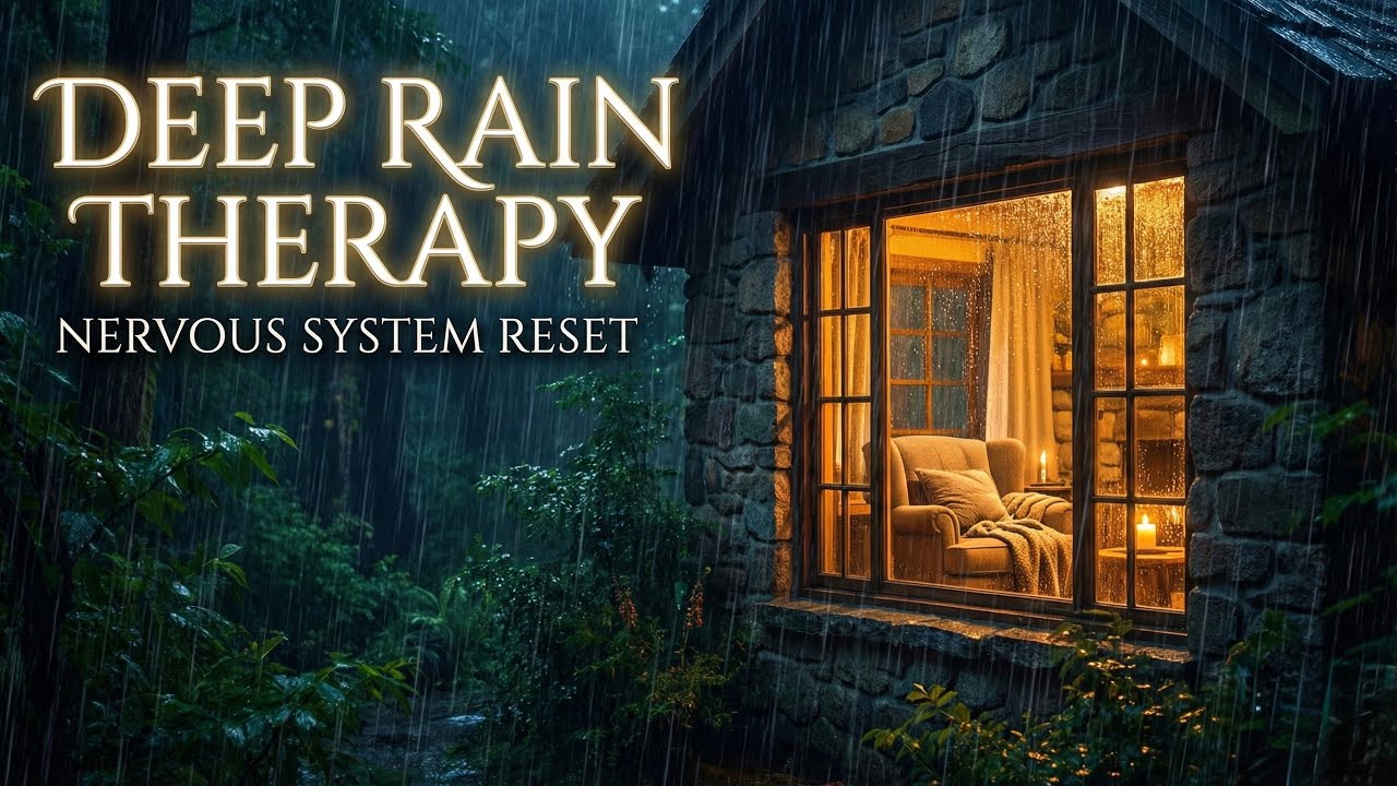 Deep Rain Therapy | Nervous System Reset #RainTherapy #528hz #innerpeace 