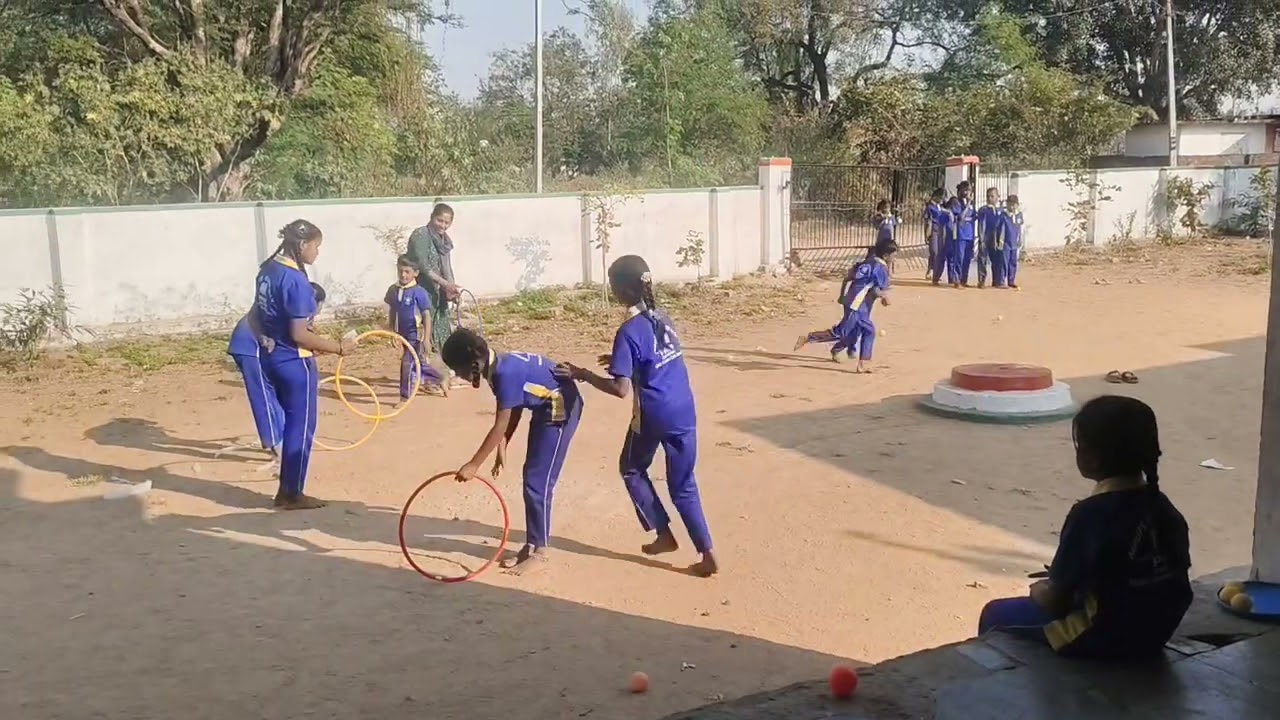 పాఠశాల లో మా పిల్లల శిక్షణ 🤸🤸🧎🏃
