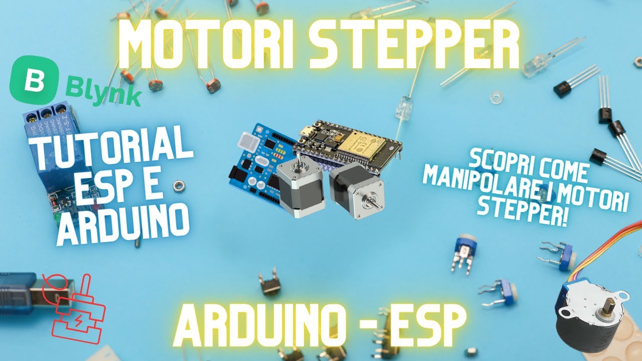 Guida Completa: Controlla un Motore Stepper con ESP8266 e Blynk IoT!