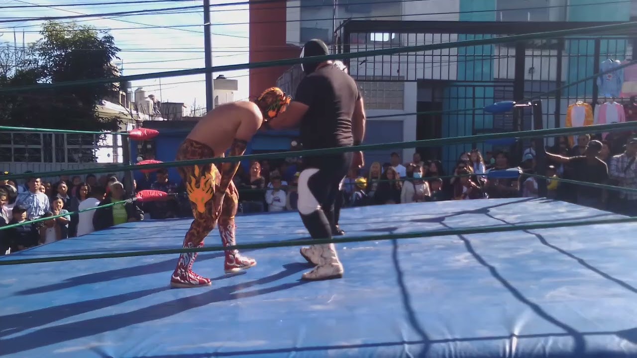 Lucha Libre - Tigre de Acero vs Dragón vs El Toro