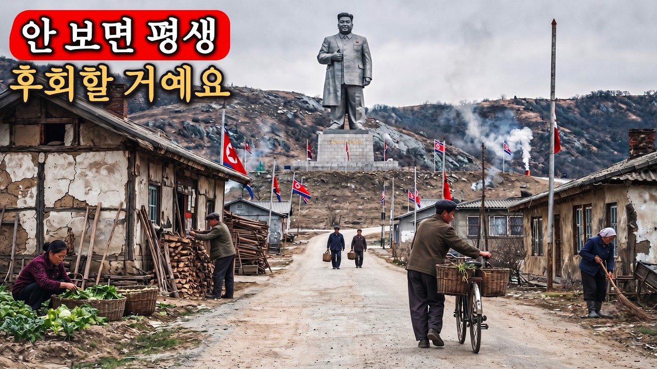 북한 | 세계에서 가장 신비롭고 고립된 나라 | 4K 다큐멘터리