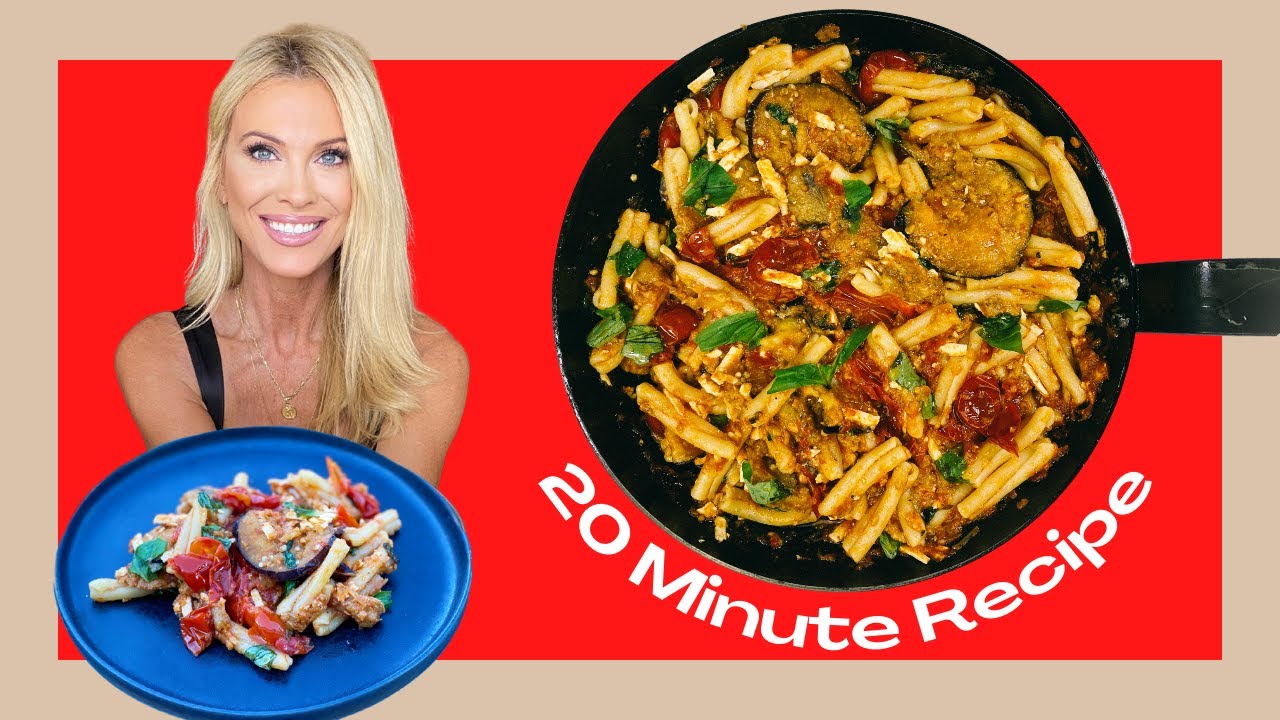 Pasta alla Norma 20 Minute Recipe 🇮🇹