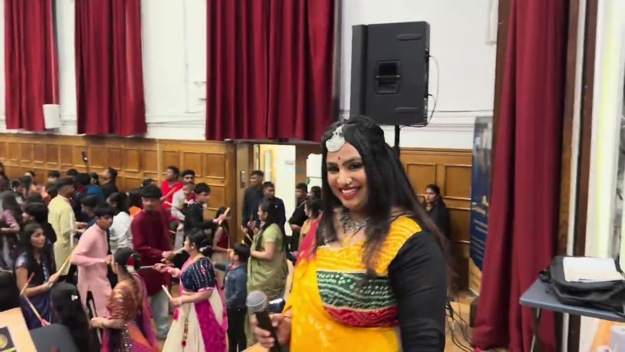NAVRATRI DAY 06❤️ -27 SEPTEMBER 2025 WEMBLEY ALPERTON COMMUNITY SCHOOL 