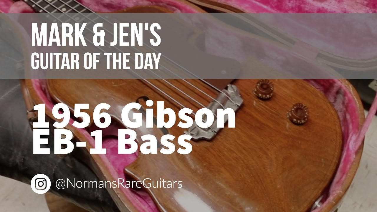 1956 Gibson EB-1 Bass | Guitar of the Day