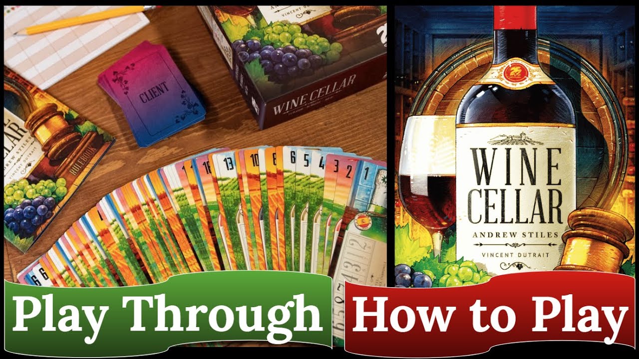 Wine Cellar: How to Play & Play Through
