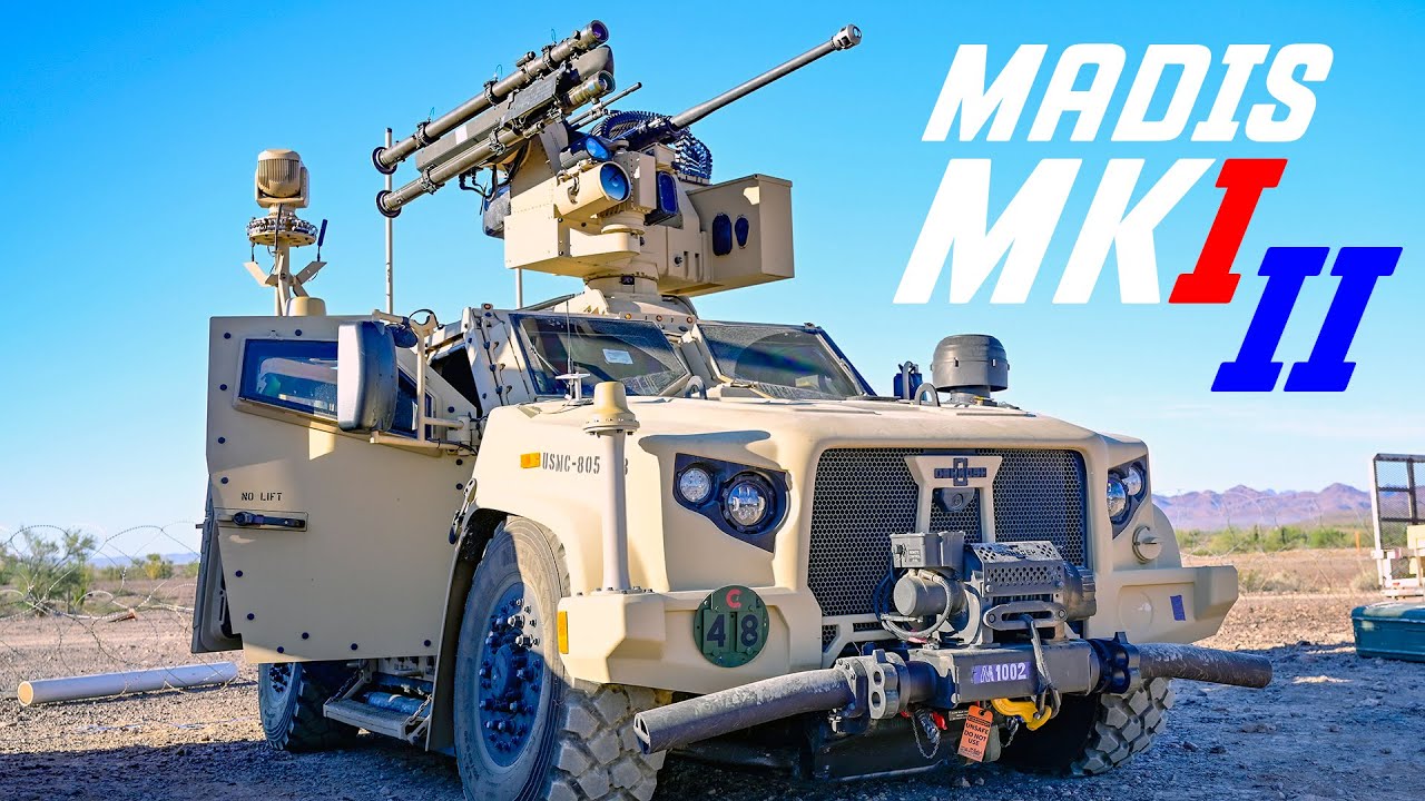 AN/MSY-2 MADIS Mk1&2 | The USMC's new Drone Killer vehicle