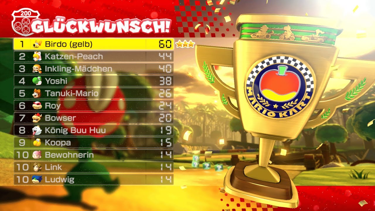 Mario Kart 8 Deluxe BOOSTER-STRECKENPASS Frucht-Cup 200 CCM [Nintendo Swtch)
