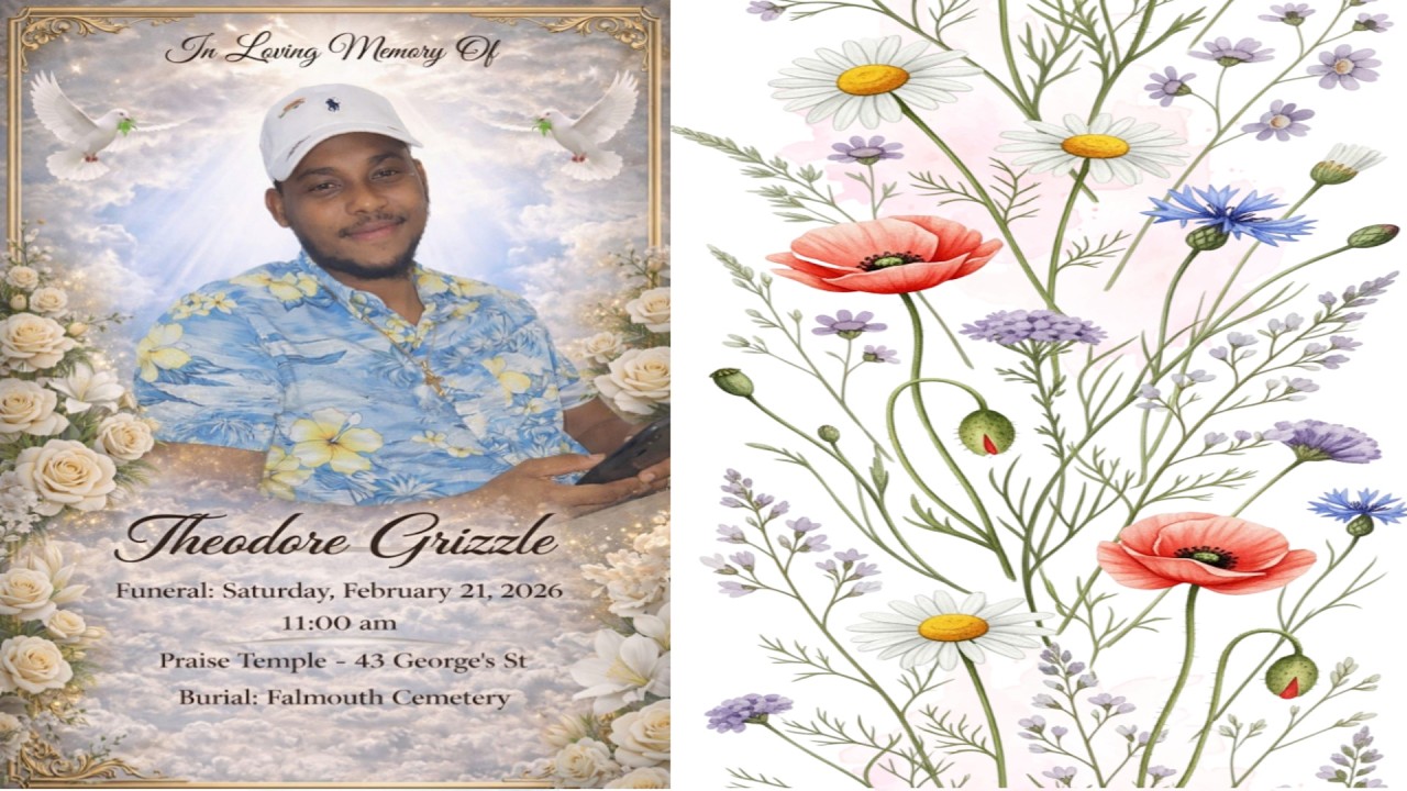Join us LIVE | In Loving Memory of Theodore Grizzle