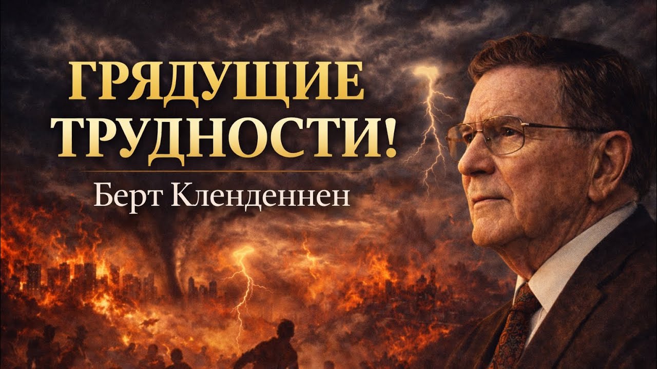 ГРЯДУЩИЕ ТРУДНОСТИ!Берт Кленденнен.ШКОЛА ХРИСТА. 