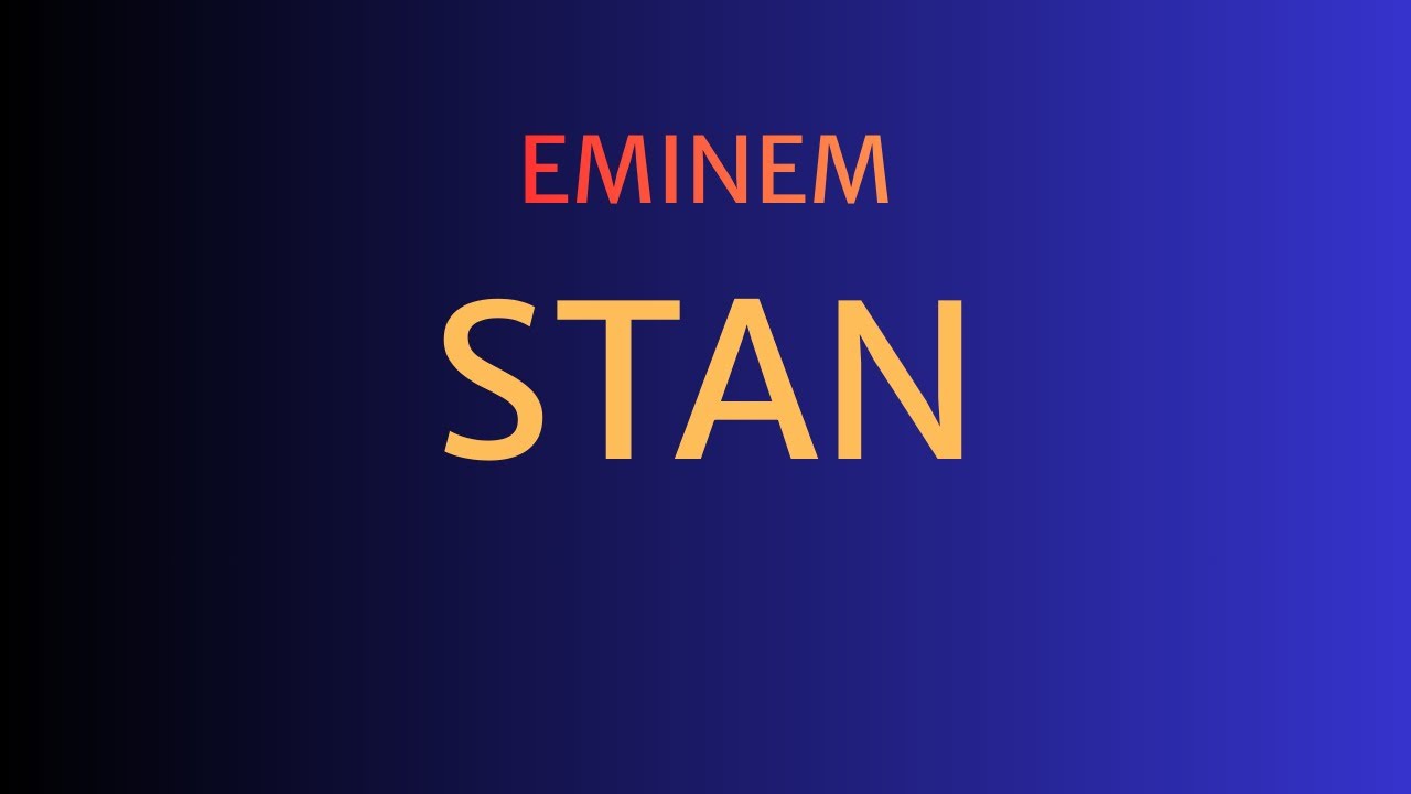Eminem - Stan ft Dido (Explicit Long Version Lyrics) | Epic Lyrics TV