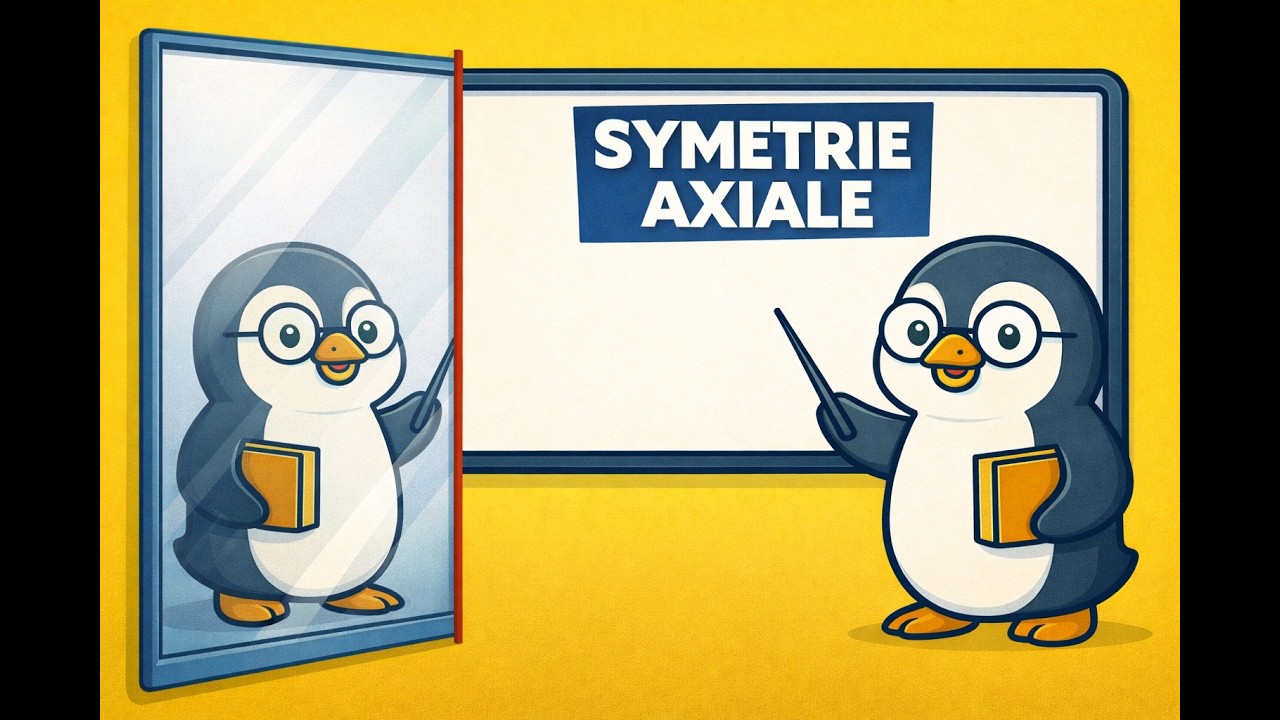 Symétrie axiale : comprendre et construire une figure [CM2/6ème]