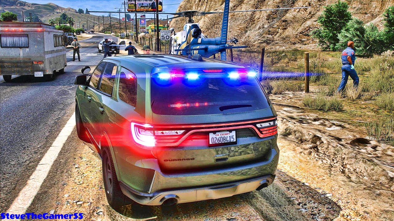 Playing GTA 5 As A POLICE OFFICER Park Ranger Patrol| GTA 5 Lspdfr Mod| #lspdfr