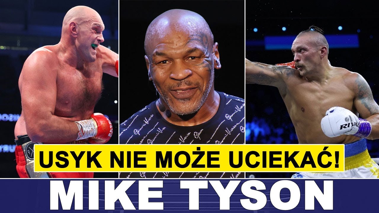 TYSON: USYK NIE MOŻE UCIEKAĆ PRZED FURYM! - SERIO???