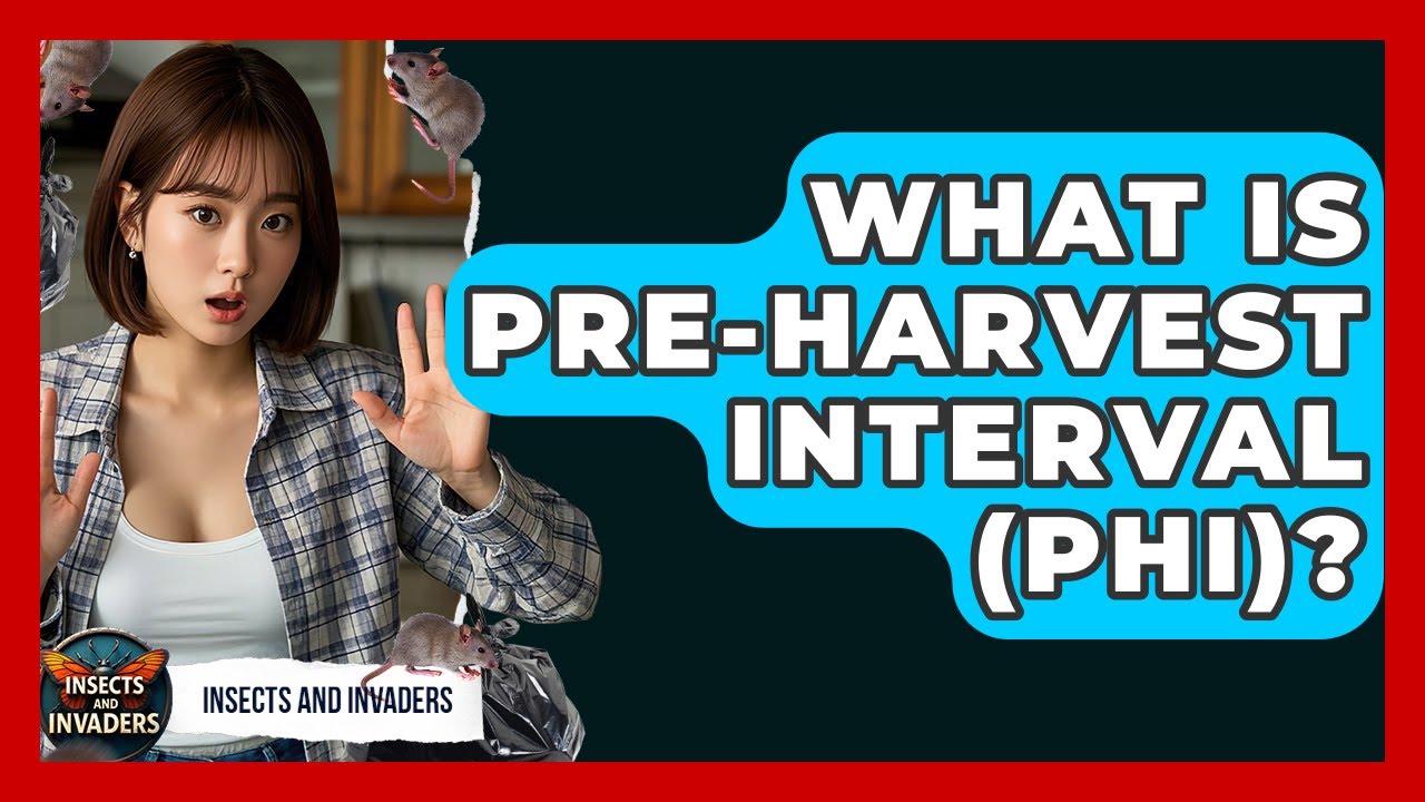 What Is Pre-harvest Interval (PHI)? - Insects and Invaders