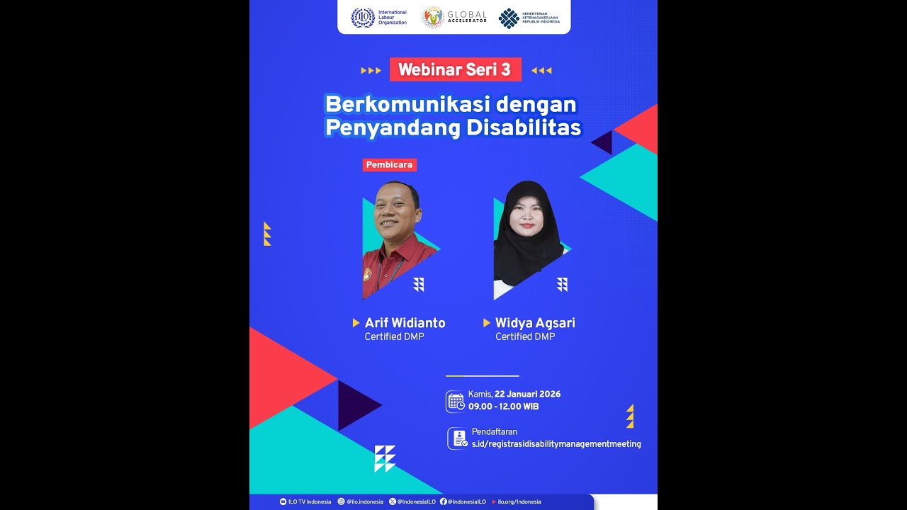 Workshop Series CDMP ke-3: BERKOMUNIKASI DENGAN PENYANDANG DISABILITAS