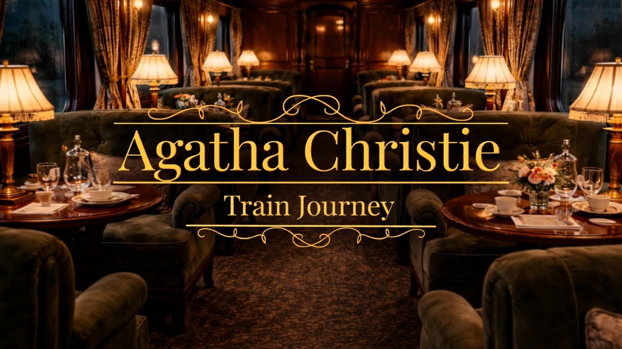 Agatha Christie–Style Train Journey Ambience | Cozy Mystery Music for Reading & Writing