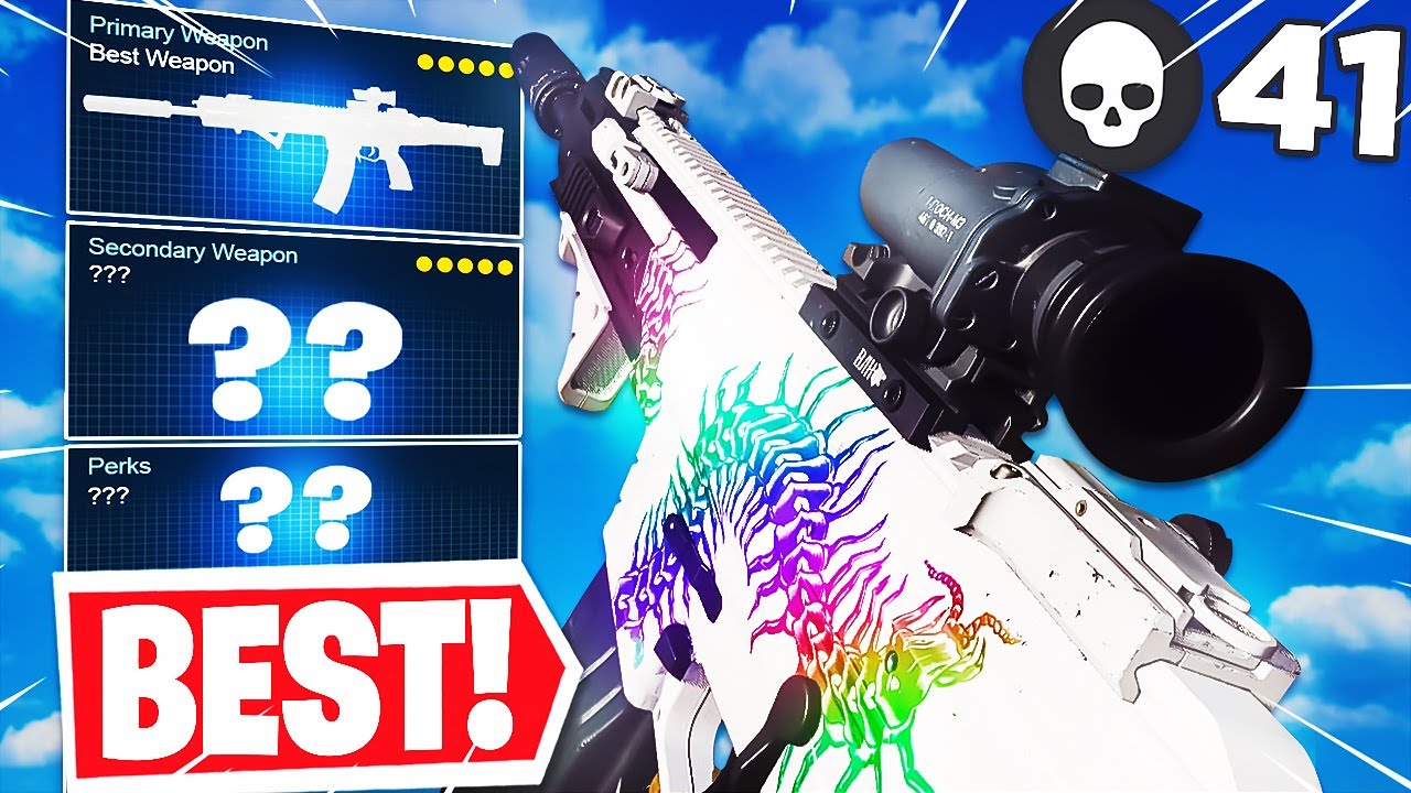 41 KILLS in WARZONE with the BEST LOADOUT! (Modern Warfare Warzone)