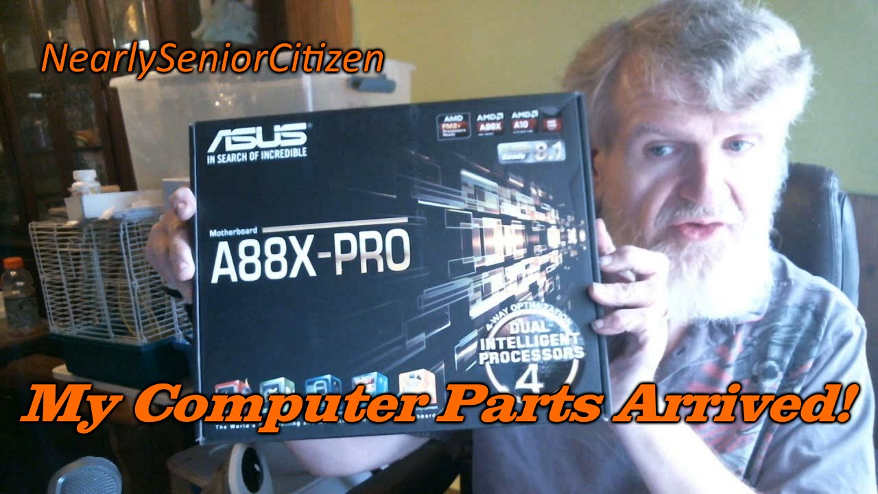 MY COMPUTER PARTS HAVE ARRIVED - NEW COMPUTER ONLINE IN DAYS