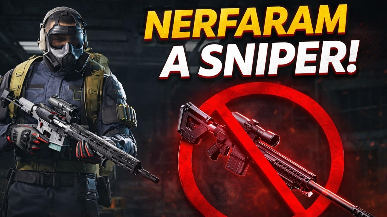 NERFAR A SNIPER VAI SALVAR O JOGO?