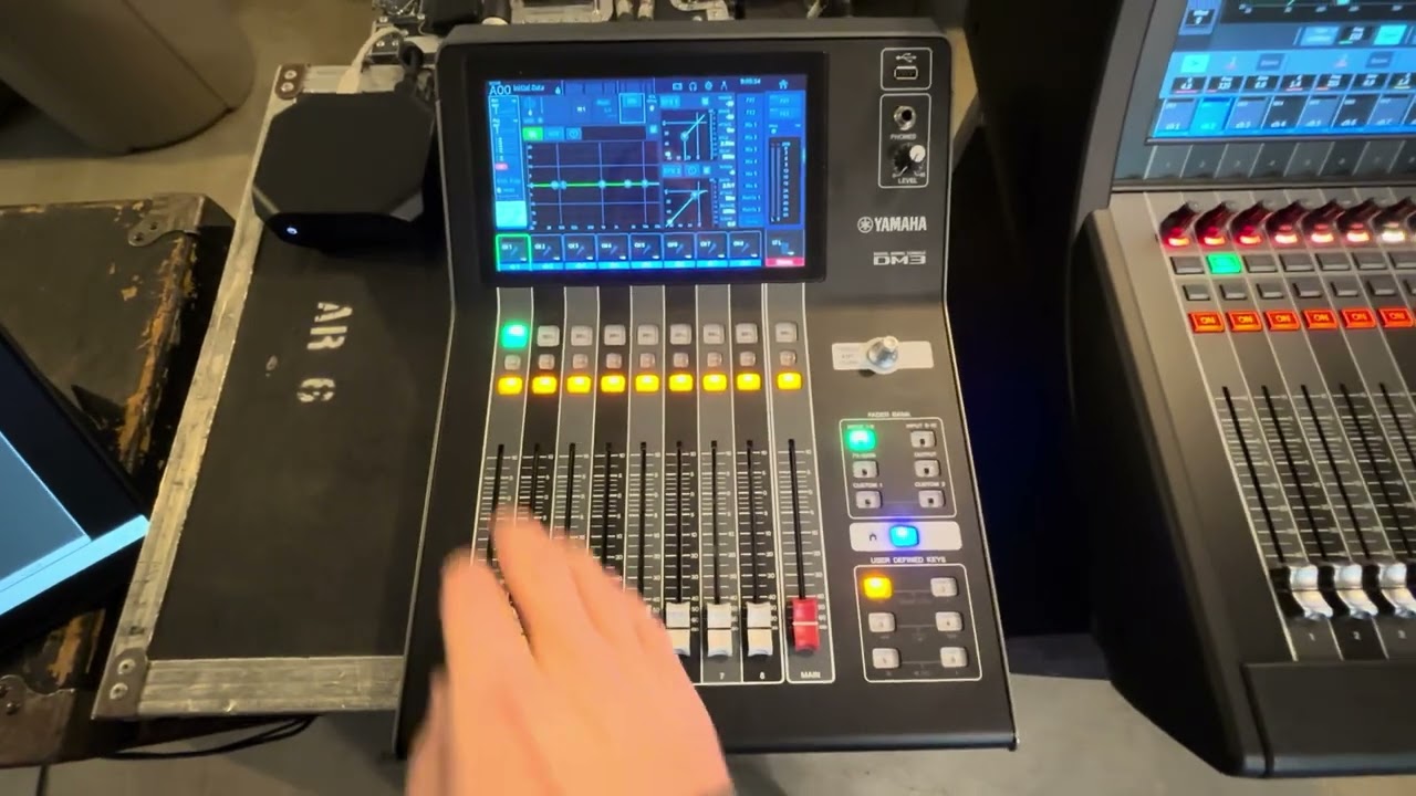 Устранение обратной связи через USB с помощью Yamaha DM3 и DM7.