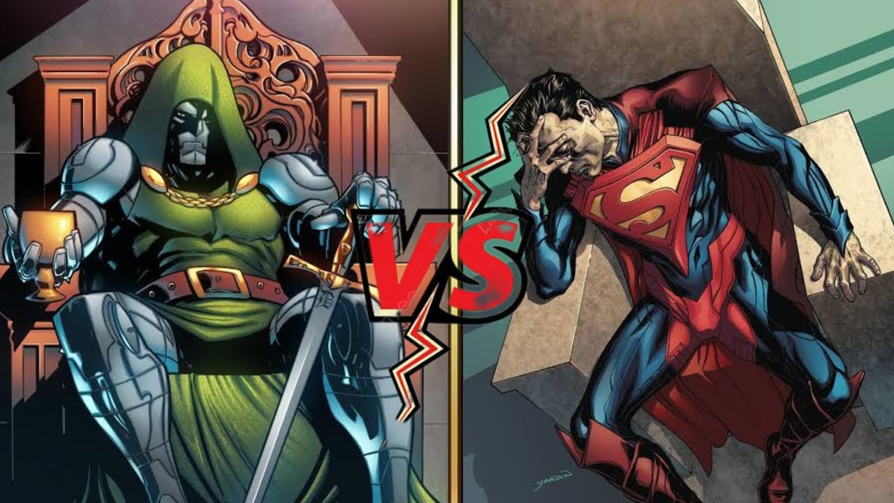 Doctor Doom vs Superman Injustice