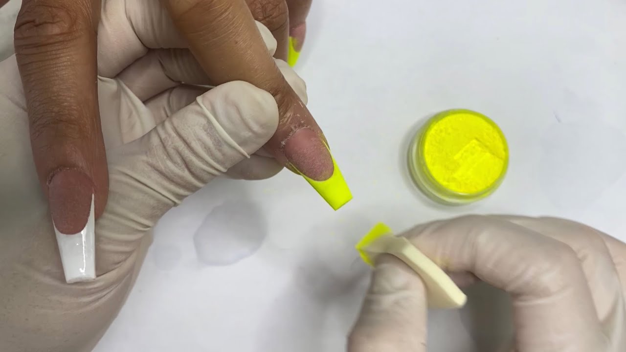 Acrylic Coffin New Designs | Nail Art | Nails Tutorial | Luyen Dang