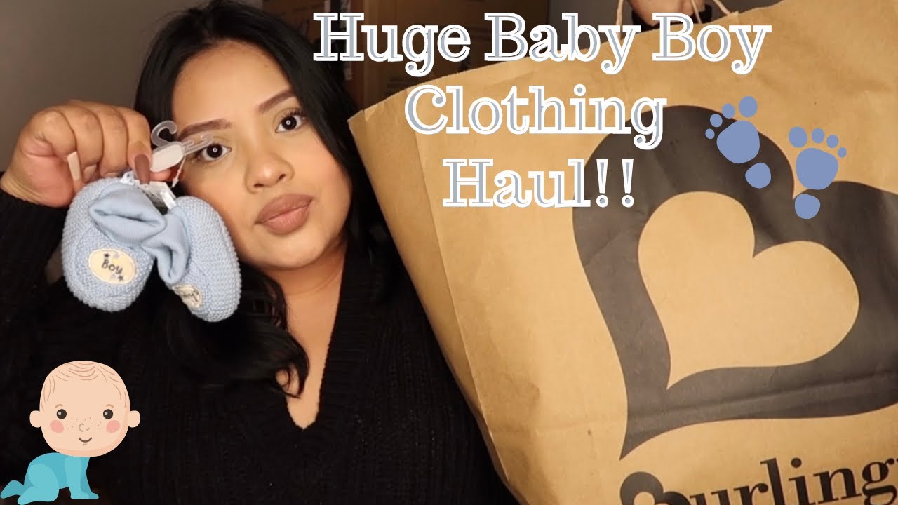 Huge Baby Boy clothing 💙haul,accessories Haul!!!(burlington,primark,marshalls)