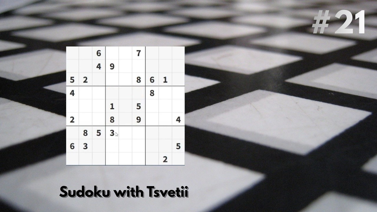 Sudoku with Tsvetii 21 | Hard Puzzle vs Sleepy Tsvetii