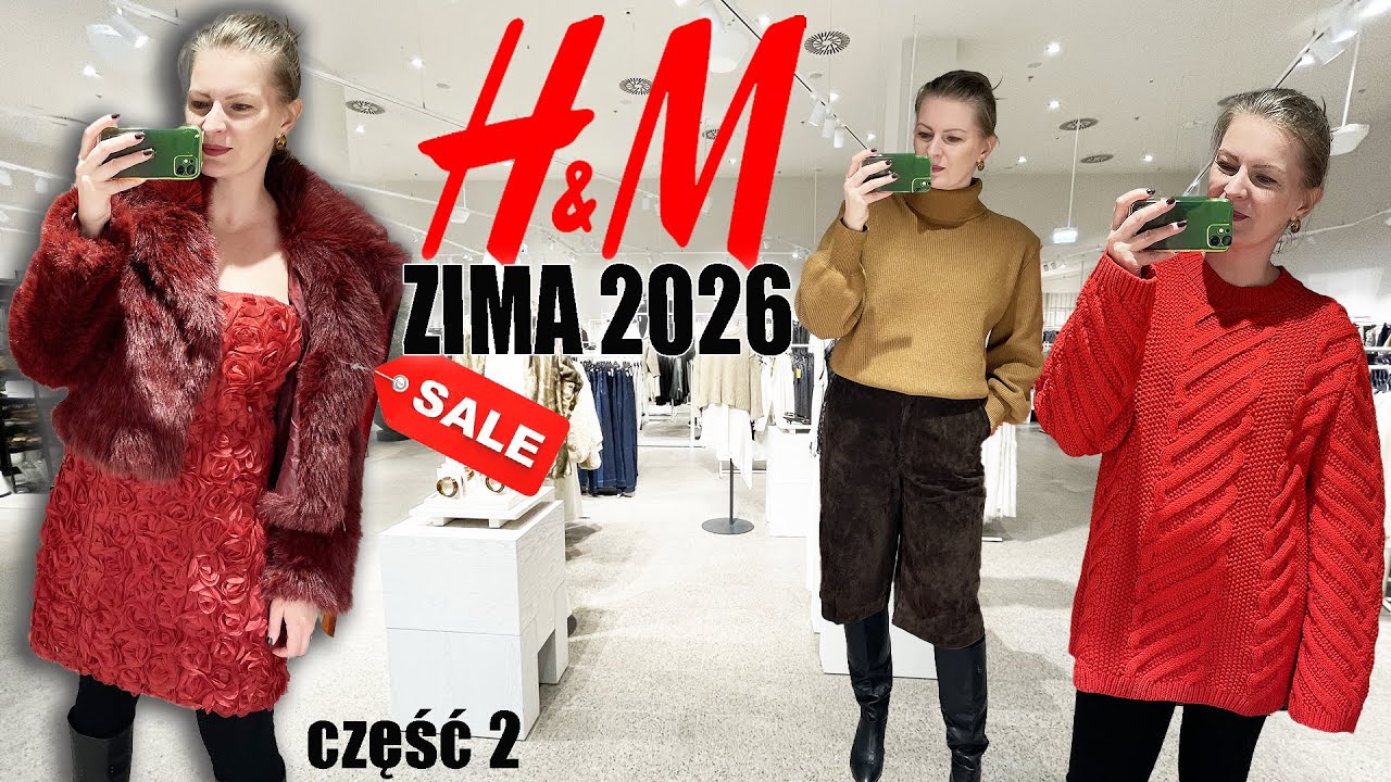 ŚWIETNA KOLEKCJA H&M I WYPRZEDAŻ ZA GROSZE! TRENDY ZIMA 2026 cz. 2