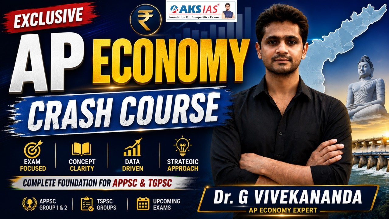 Exclusive AP Economy Introduction & Session 1 | Dr. G Vivekananda | APPSC 2026