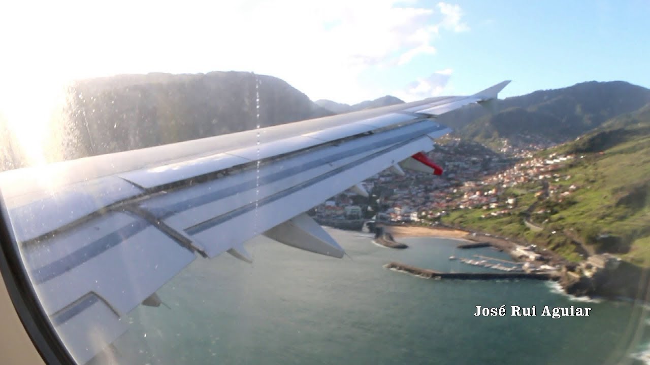 Avião TAP AIR PORTUGAL Falha Pouso no Aeroporto da Madeira Airbus A321