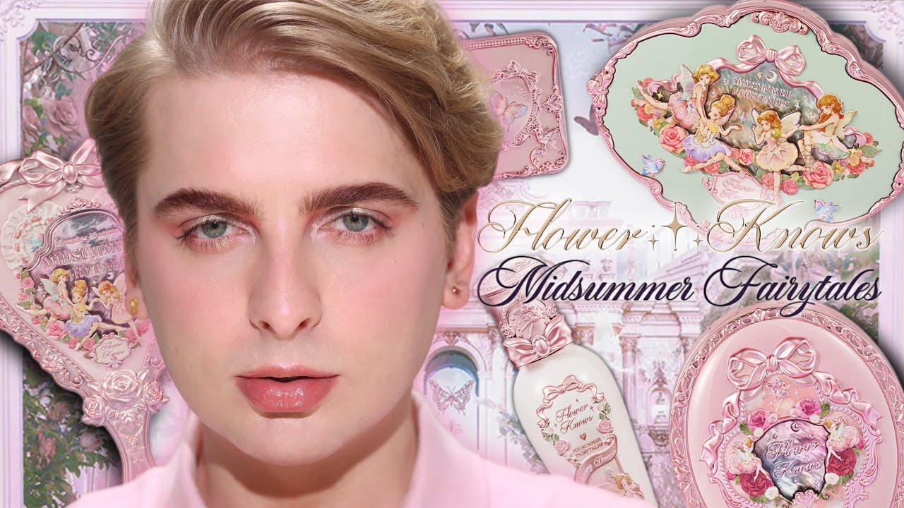 Makijaż z krainy wróżek!🧚 ✨ Testujemy Flower Knows Midsummer Fairytales ✨🧚