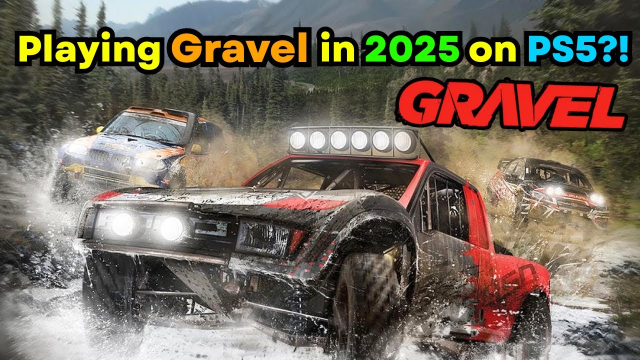 Играю в Gravel в 2025 году на PS5... Как она себя показывает?
