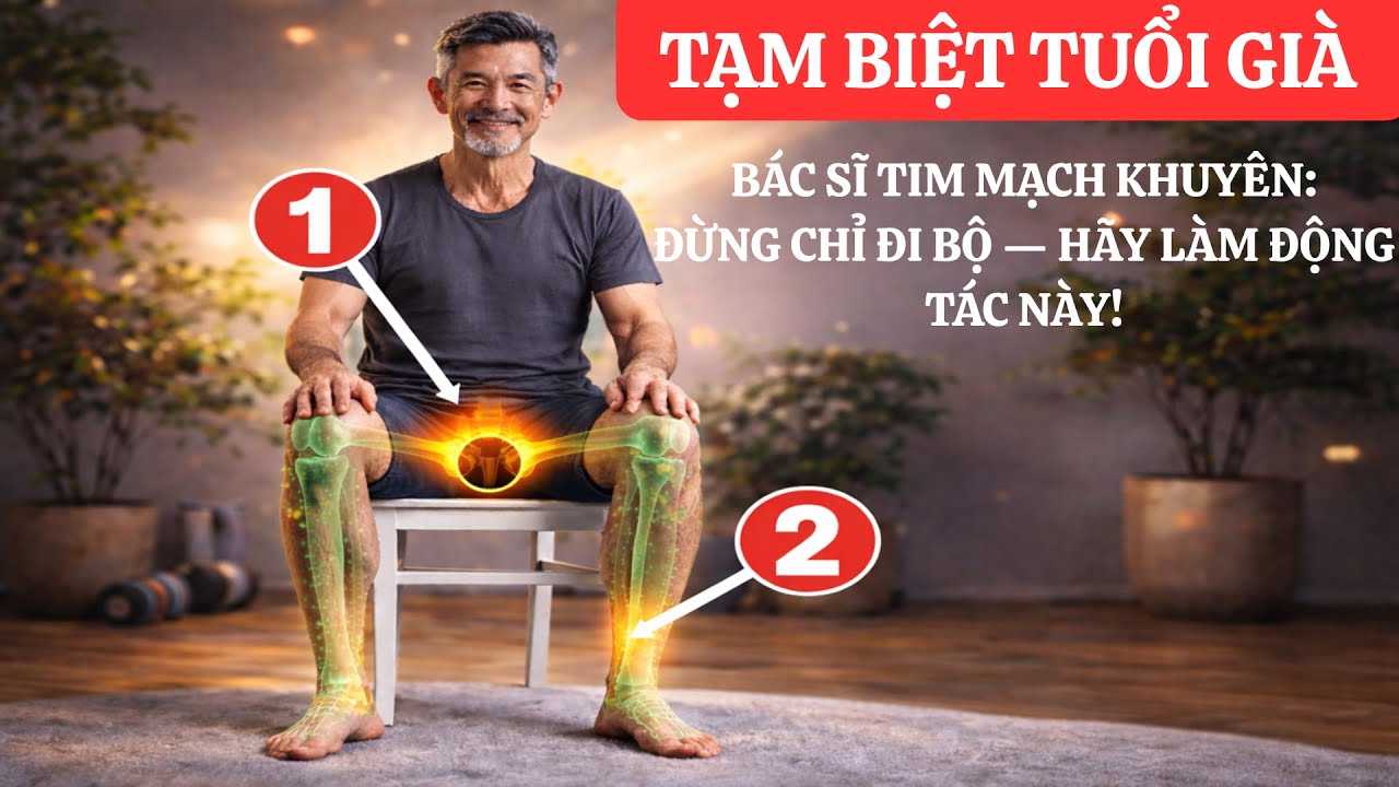 Trên 50-60 tuổi? Bài tập này còn tốt hơn cả đi bộ — Được bác sĩ phẫu thuật chứng nhận.