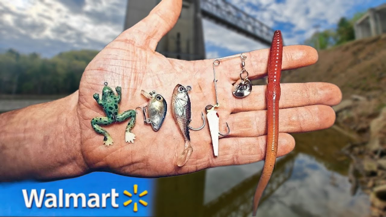 Are Walmart's Cheapest Fishing Lures Actually Good?