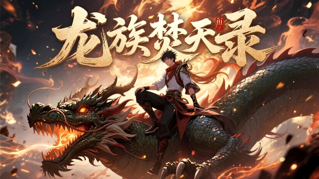 【FULL】《龍族焚天錄》穿越洪荒成沒落龍族，攜兩女遇巫妖量劫！覺醒帶娃變強系統，獲弒神槍、淨世青蓮，吊打大佬當龍主，終成洪荒第一聖！ #熱門漫畫#小說改編