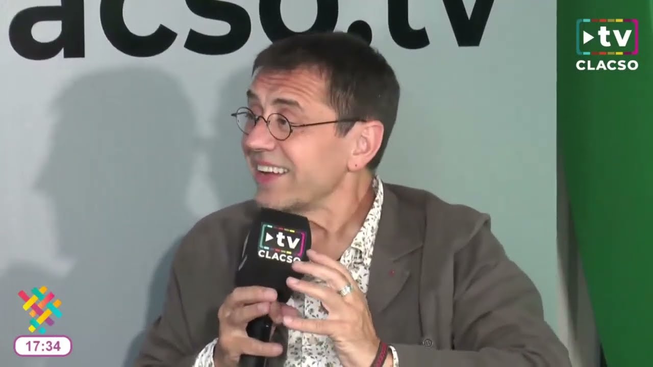 Juan Carlos Monedero en #clacso2022, entrevistado por John Ackerman
