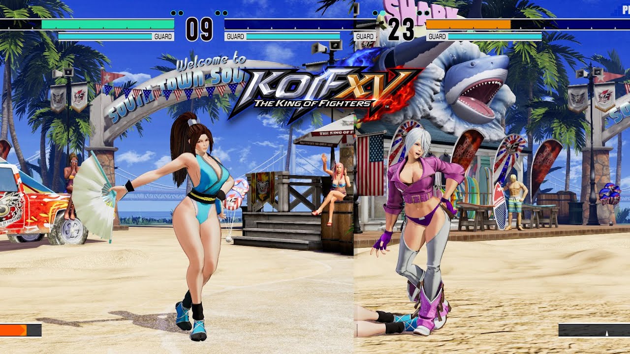 King of Fighters XV Mai Shiranui vs Angel PC Mod