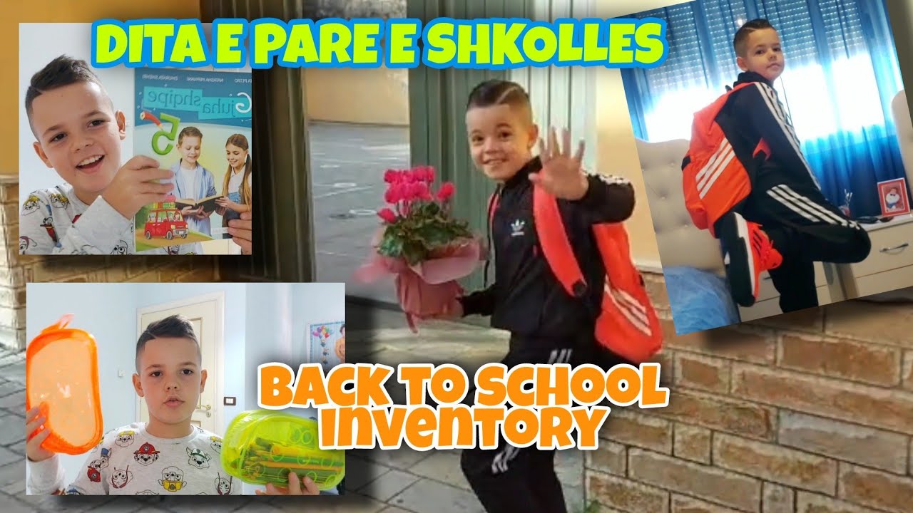 *BACK TO SCHOOL INVENTORY* & Dita e parë e shkollës!! 📚
