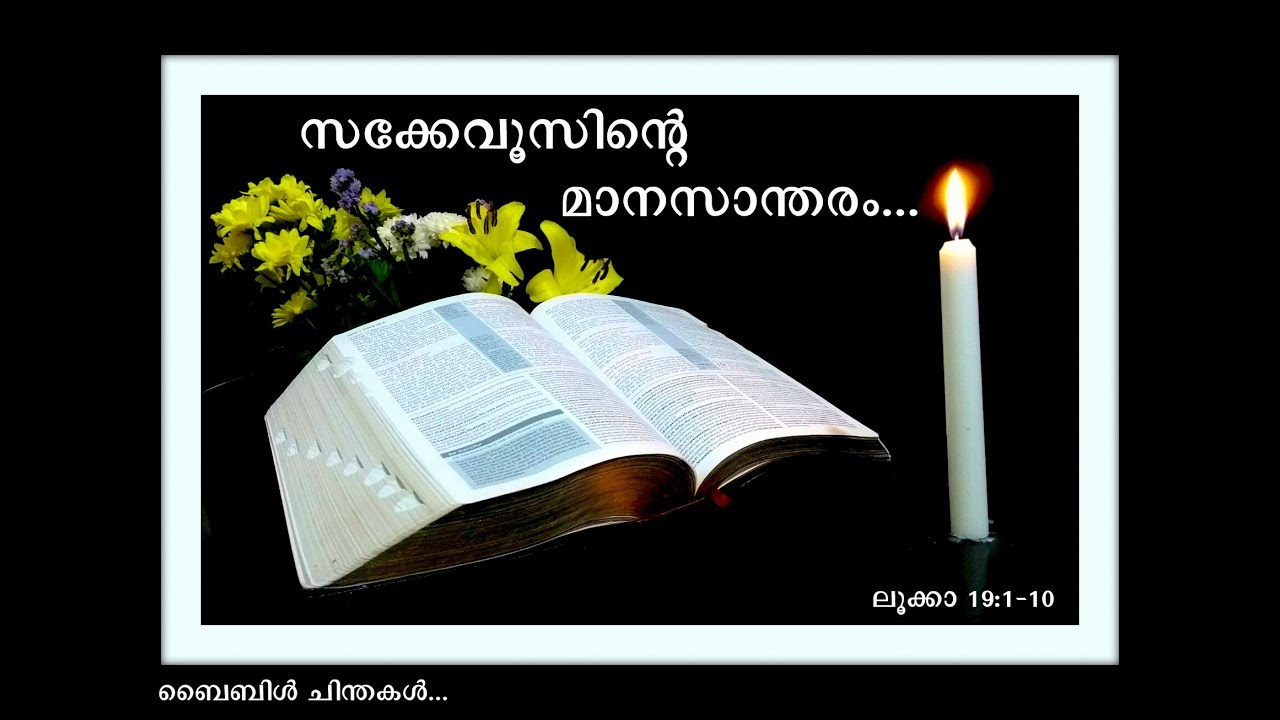 Testimony of  Zacchaeus: സക്കേവൂസിൻ്റെ മാനസാന്തരം ( Malayalam Audio Bible- Luke 19:1-10)